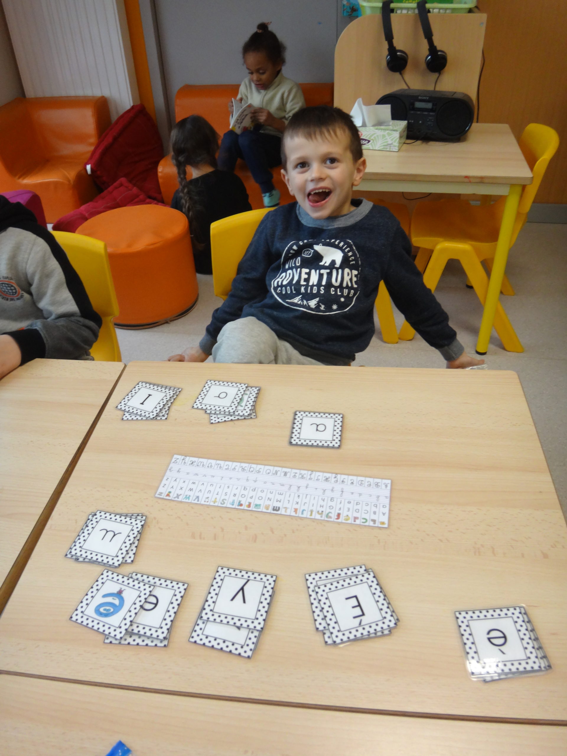 GS : Travail sur les lettres de l’alphabet