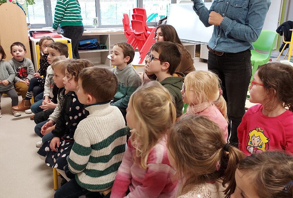 RENCONTRE ET ÉCHANGE EN MATERNELLE !